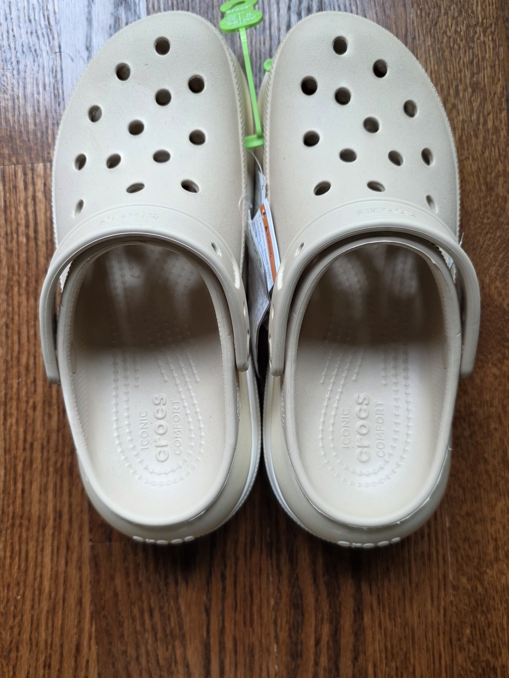 CROCS Classic Clog — Sand/Taupe